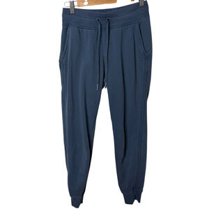 Lululemon Warm Down Jogger II 28" Pull On Drawstring True Navy Size 4